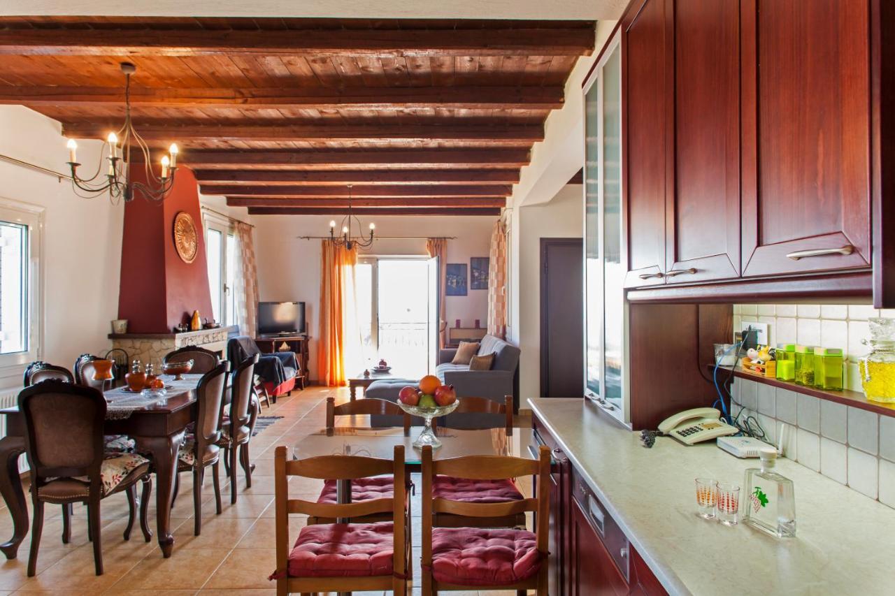 Panorama Traditional House With Private Pool Rodhiá 外观 照片